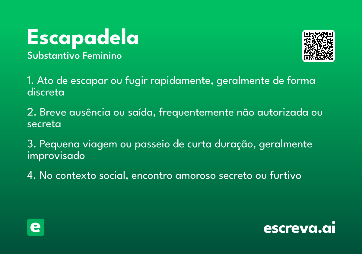 escapadela