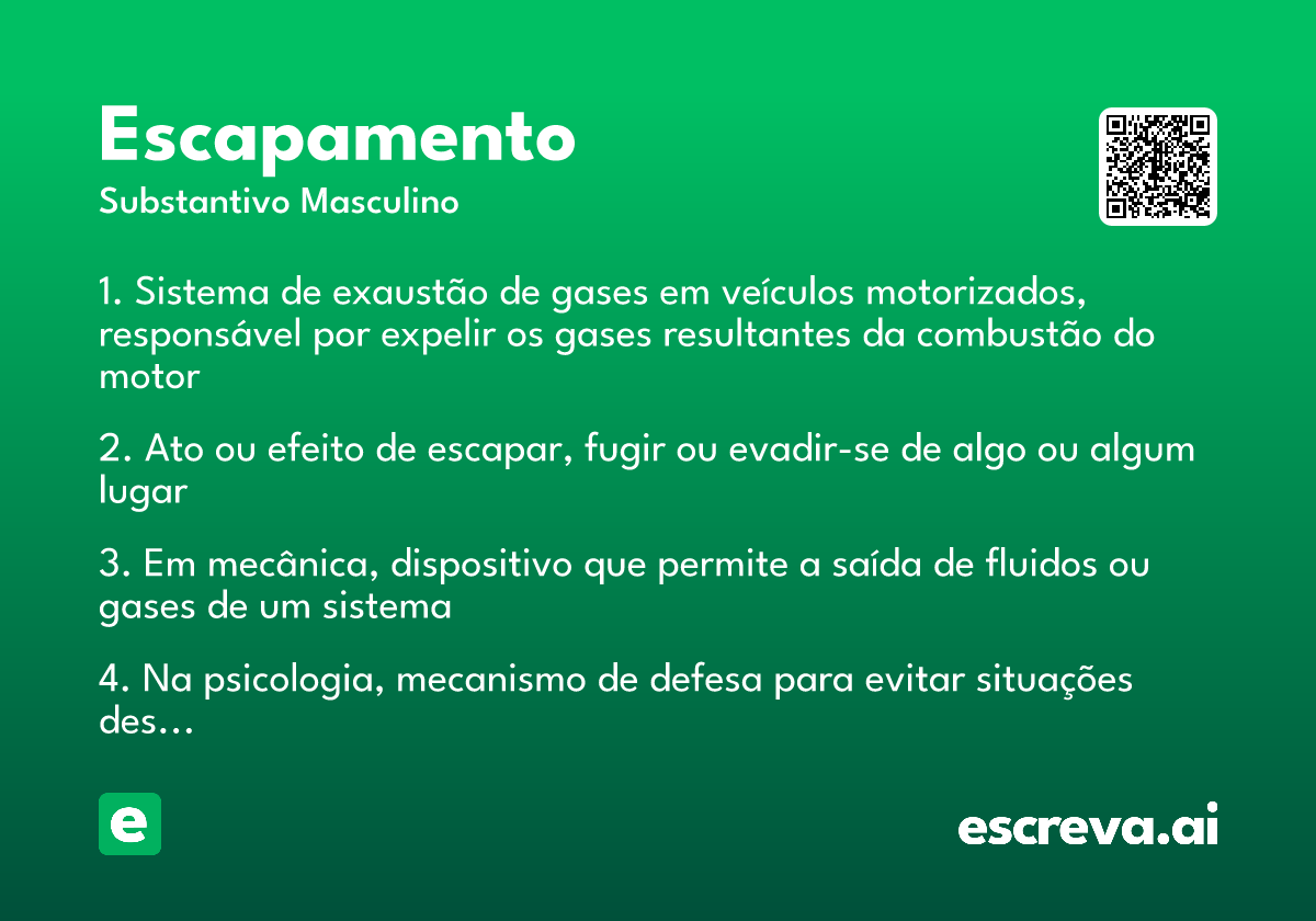 escapamento