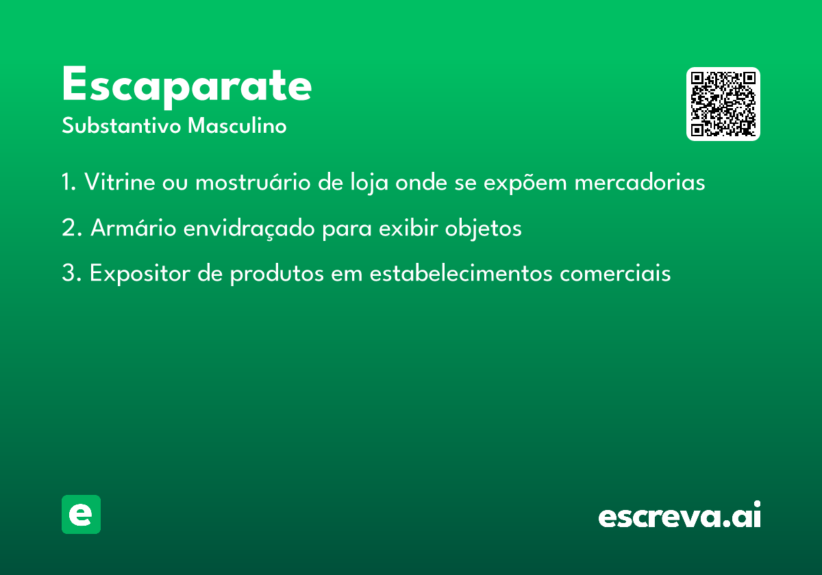 escaparate