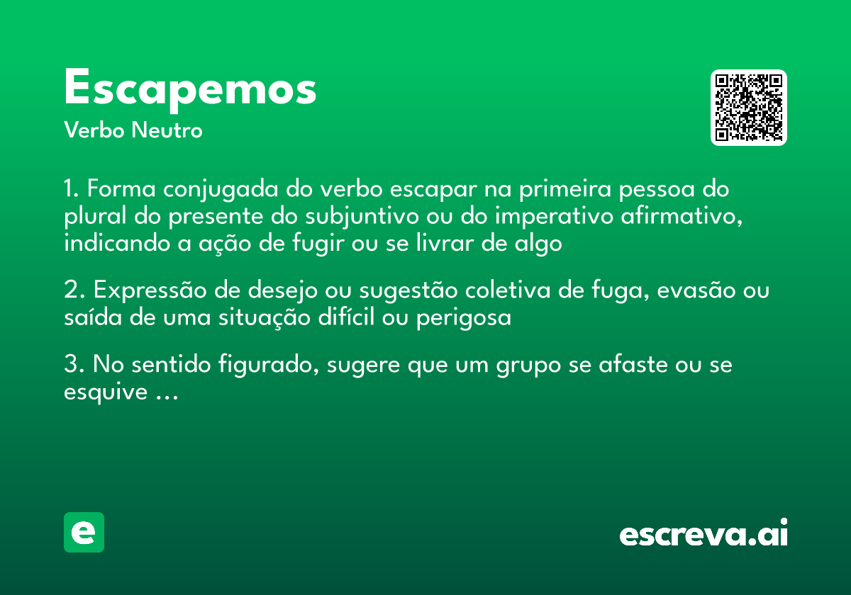 escapemos