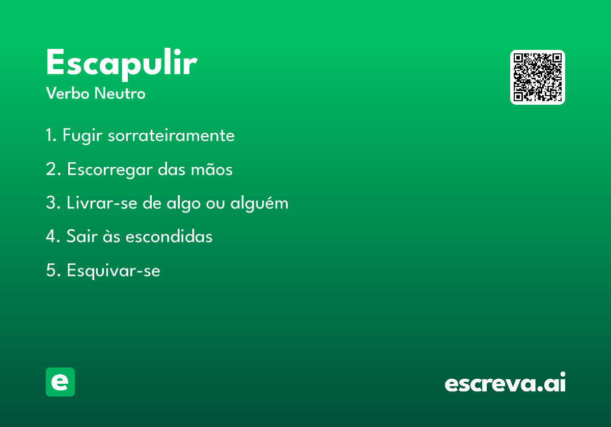 escapulir