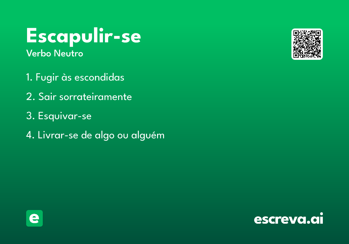 escapulir-se