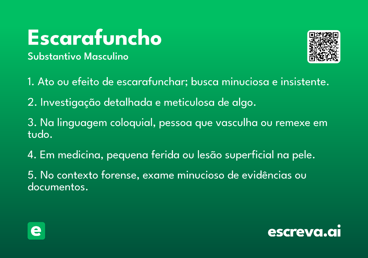 escarafuncho