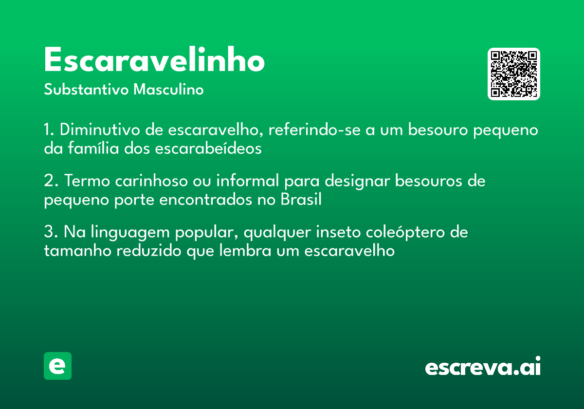 escaravelinho