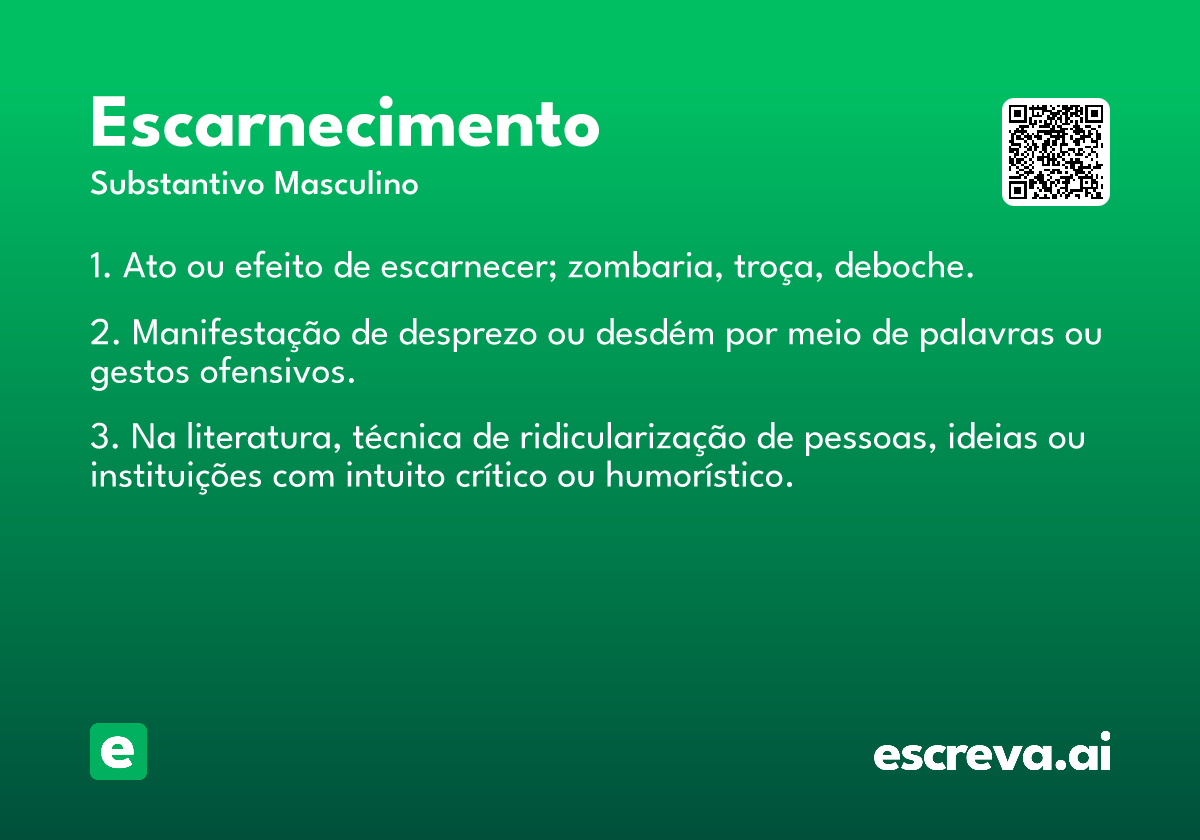 escarnecimento
