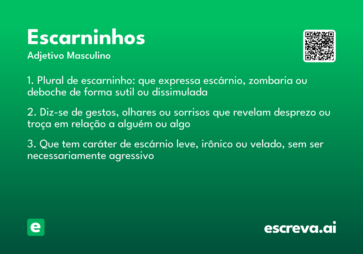 escarninhos