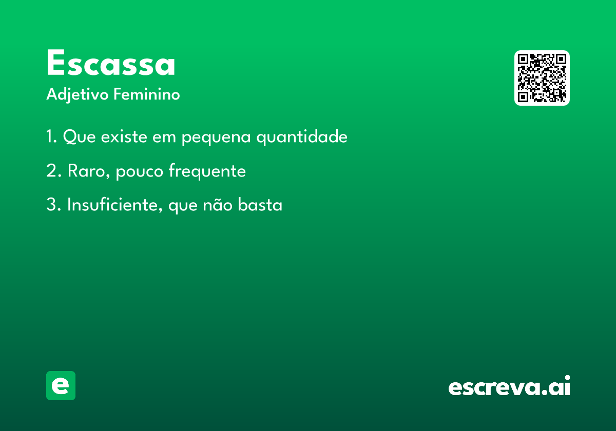 escassa