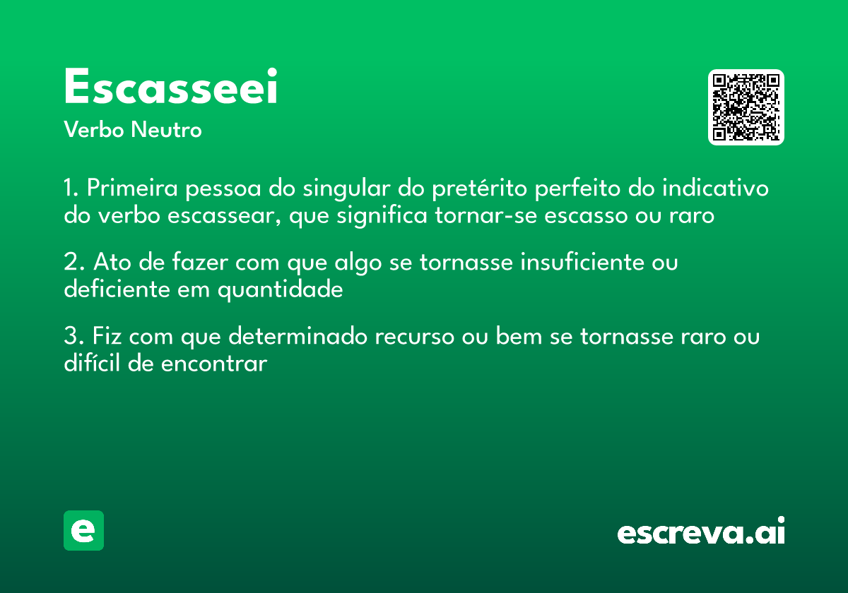 escasseei