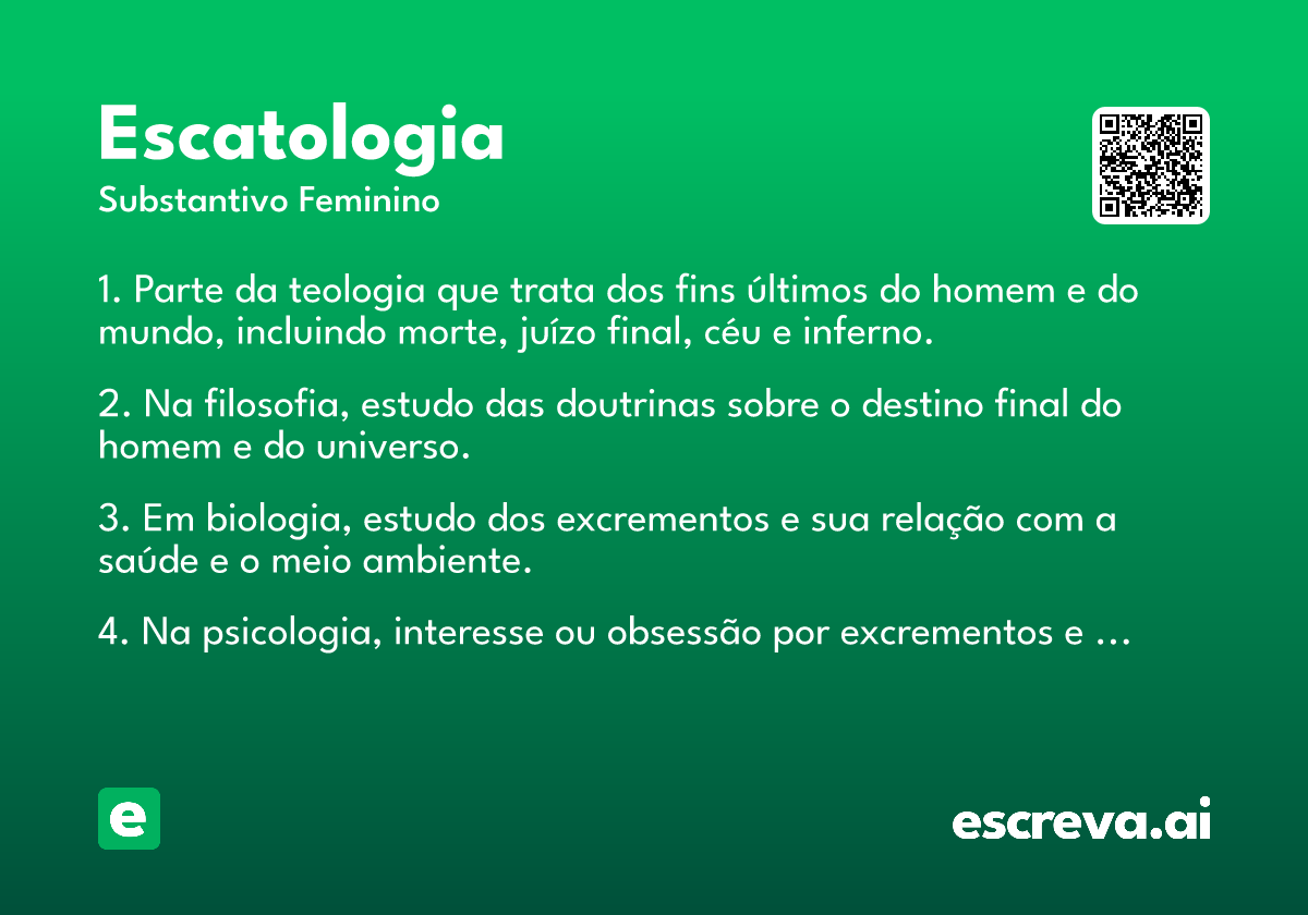 escatologia