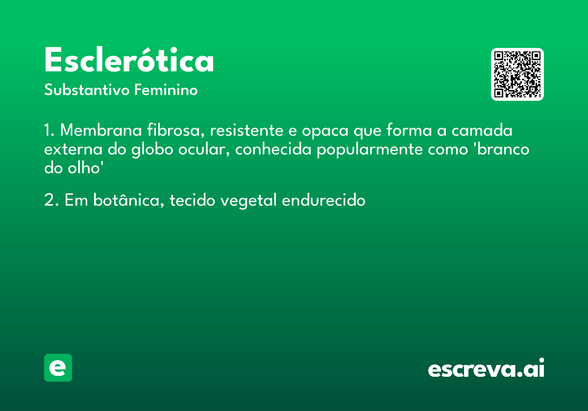 esclerótica