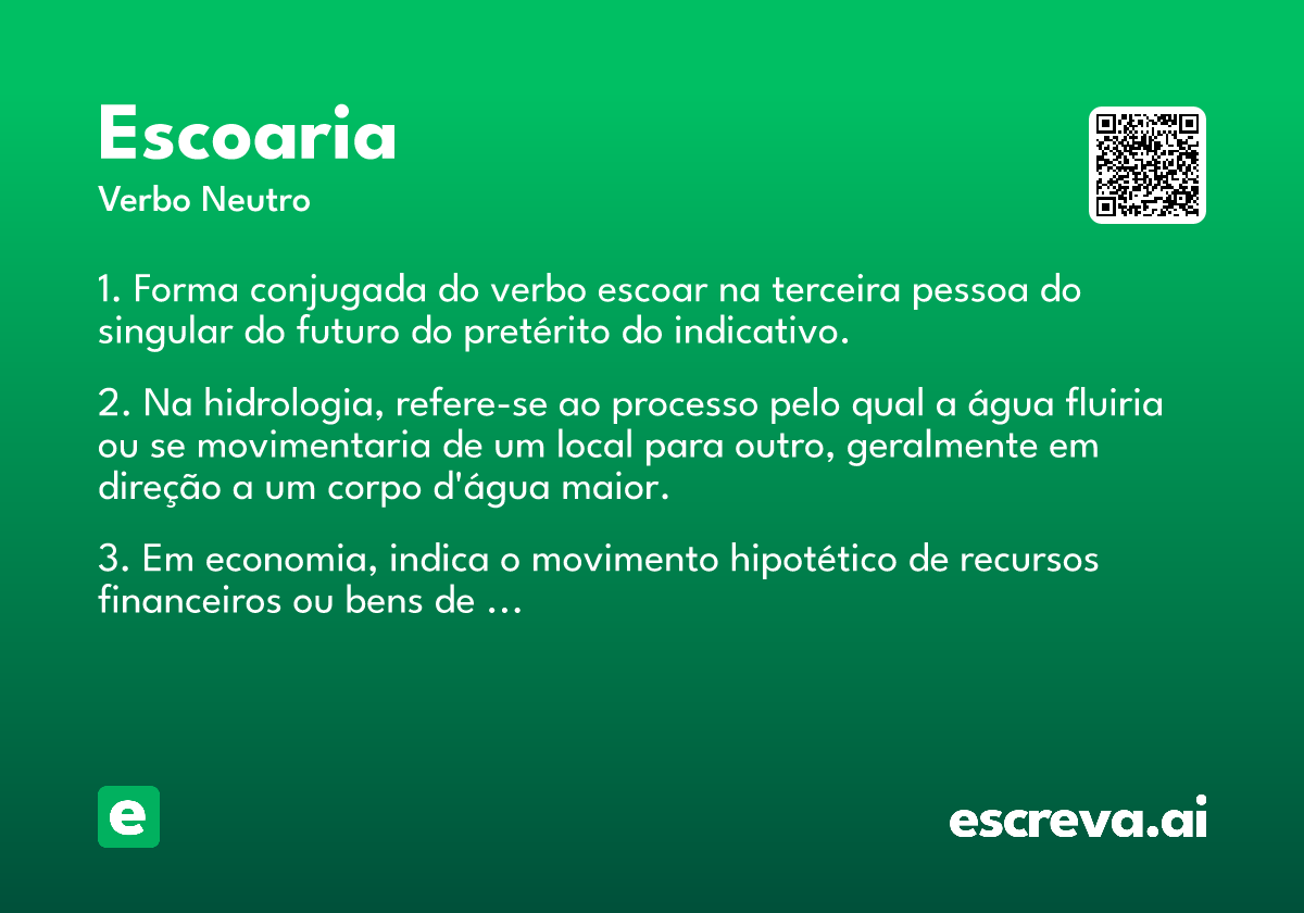 escoaria