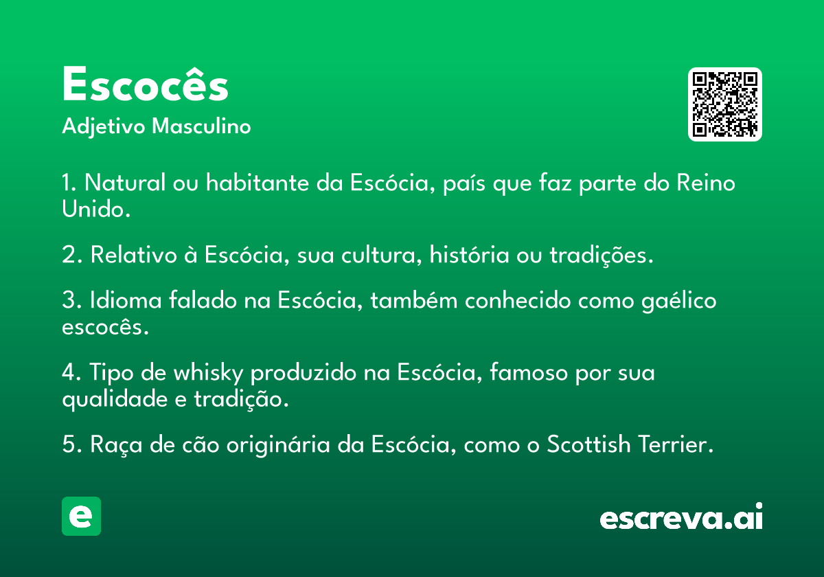 escocês