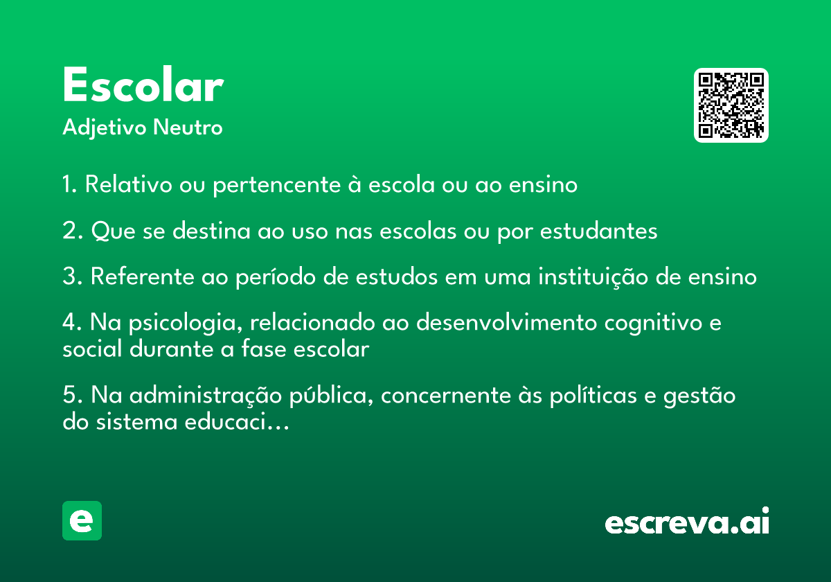 escolar