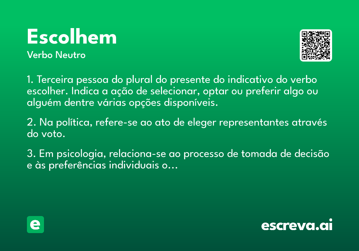 escolhem