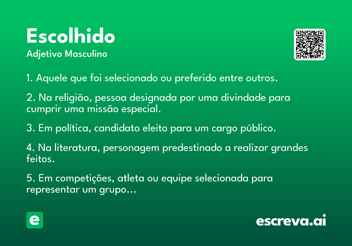 escolhido