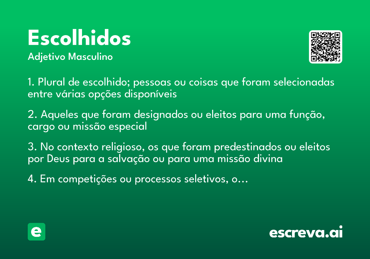 escolhidos