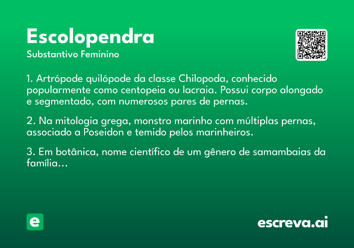 escolopendra