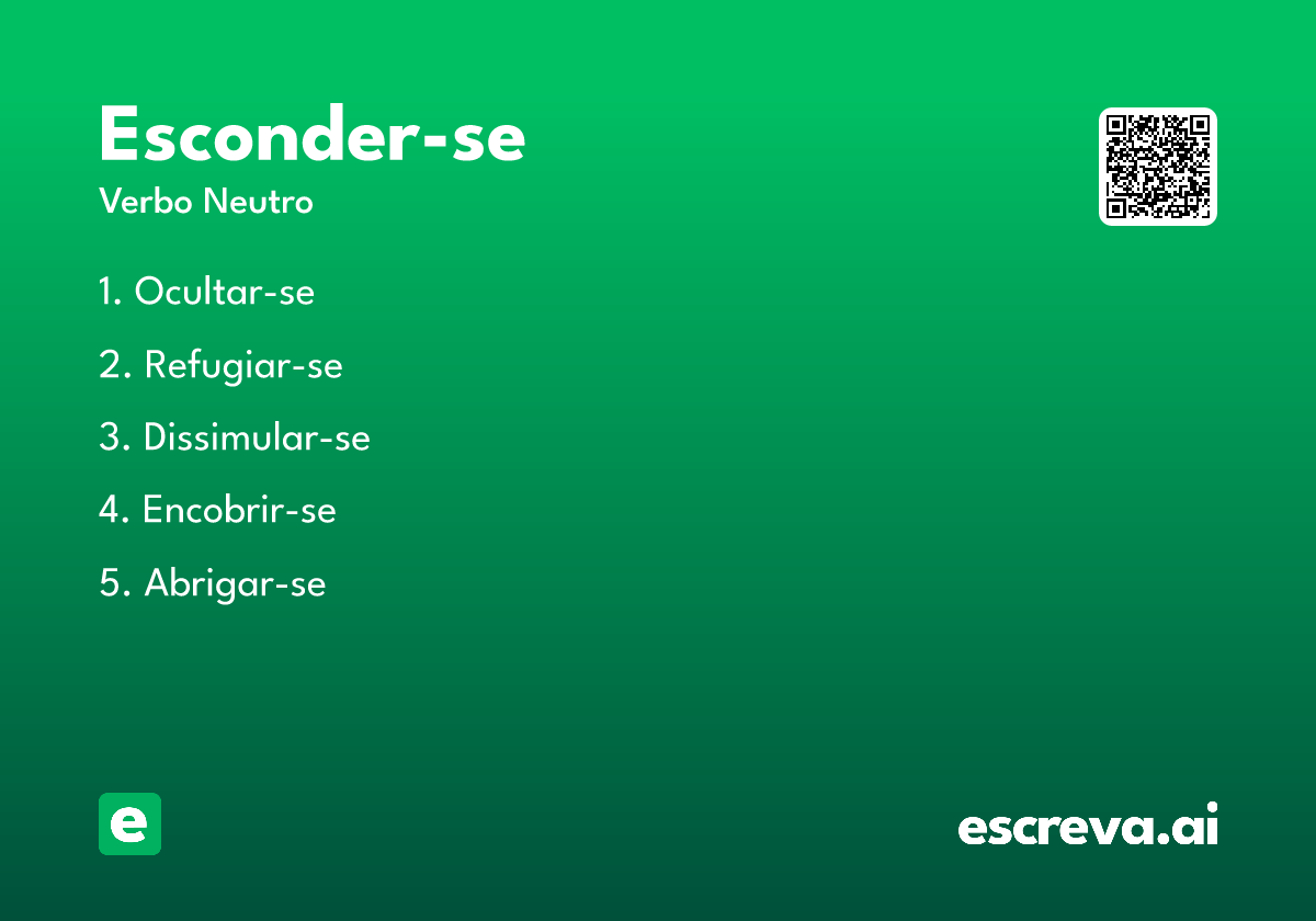 esconder-se