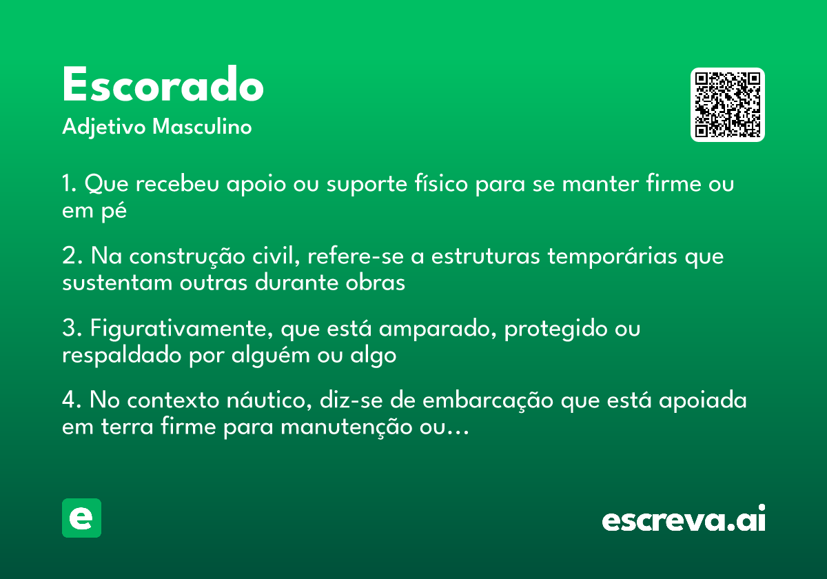 escorado