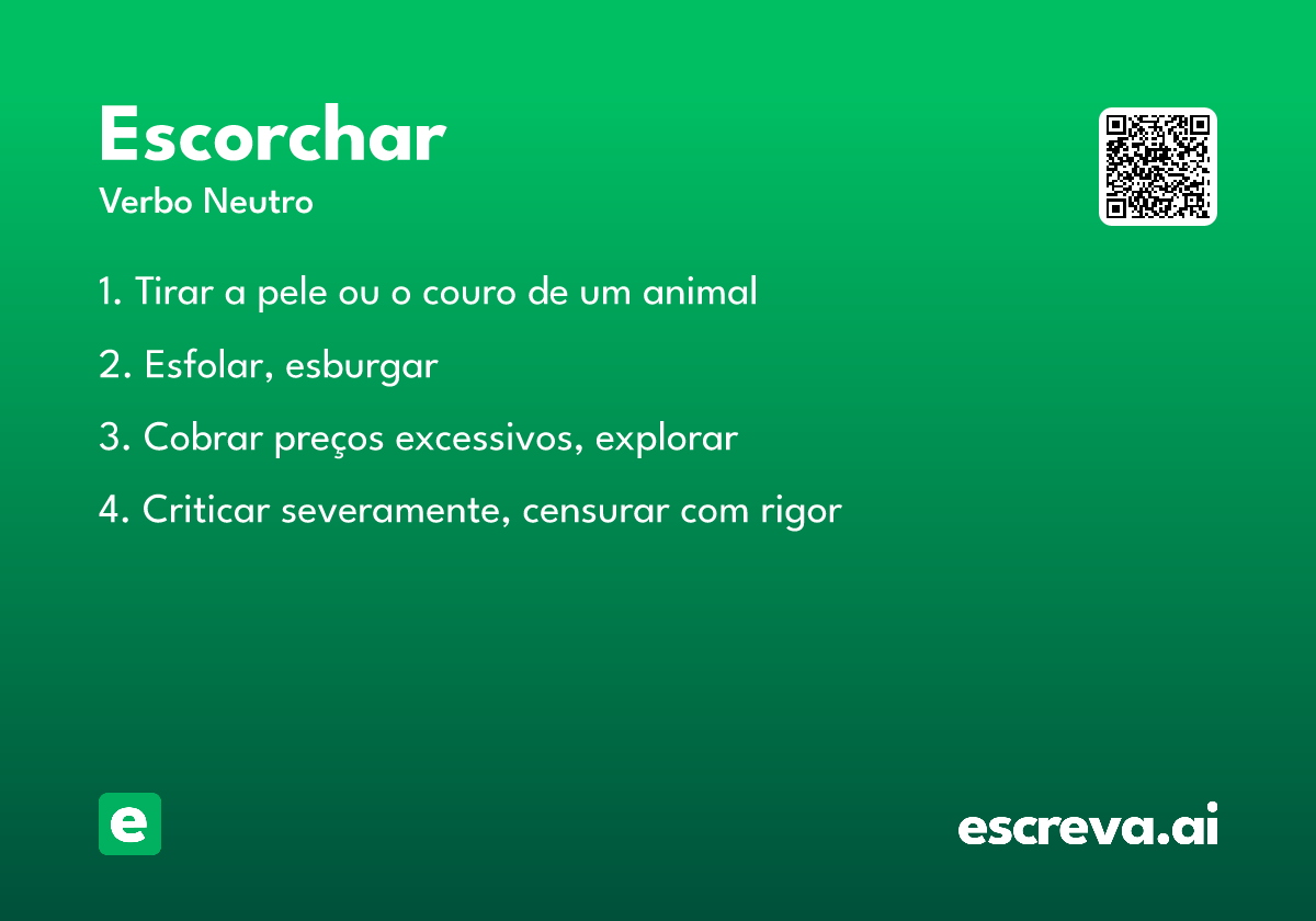 escorchar