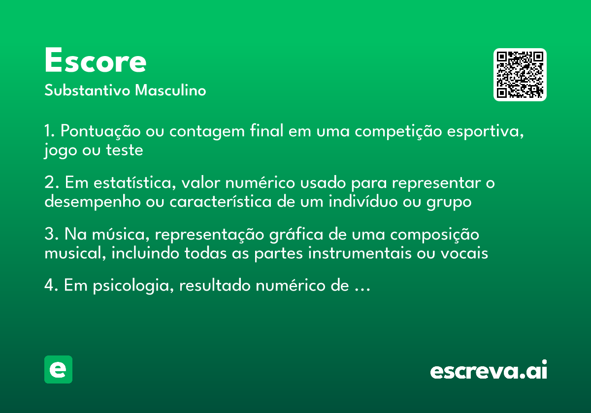 escore