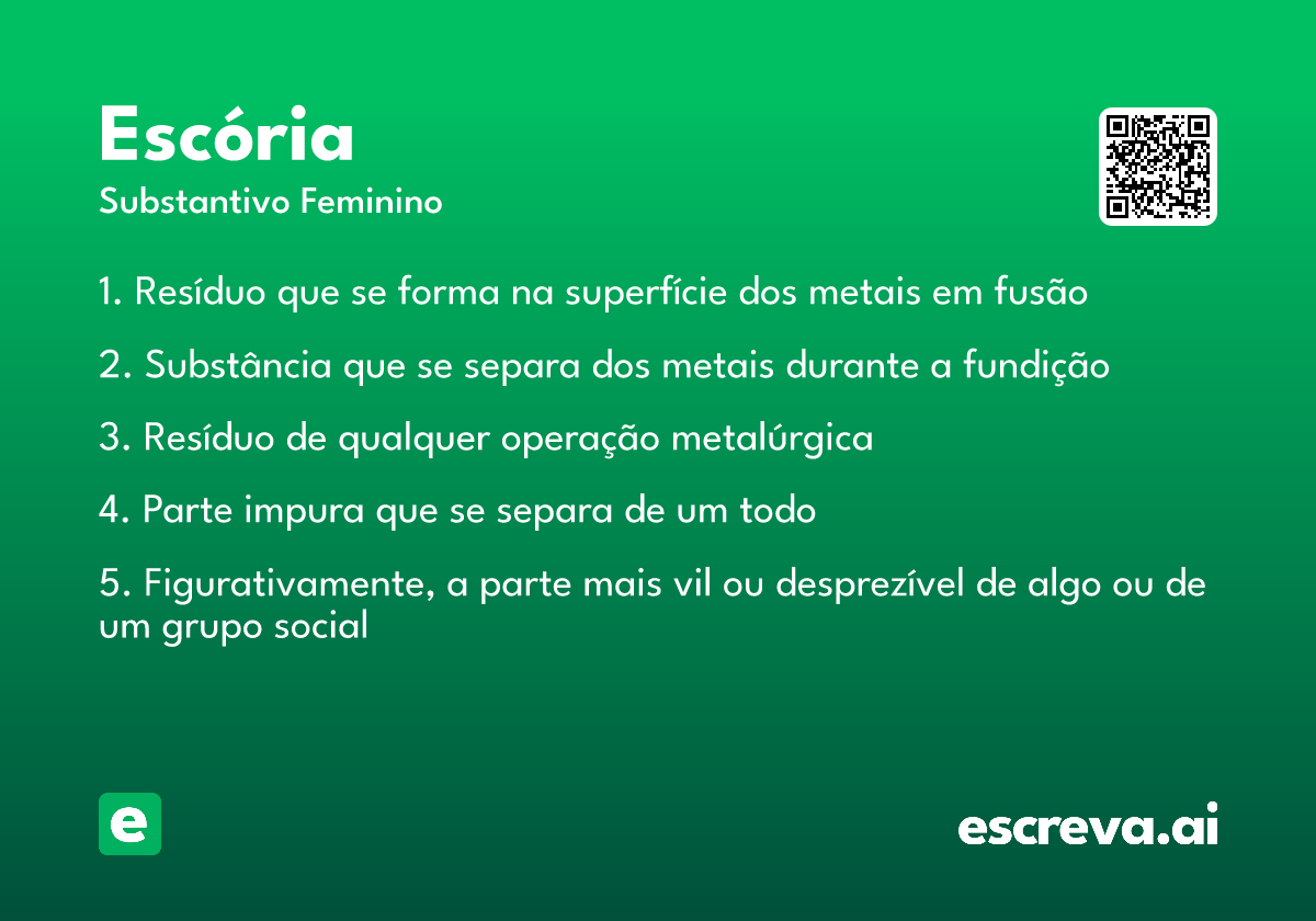 escória