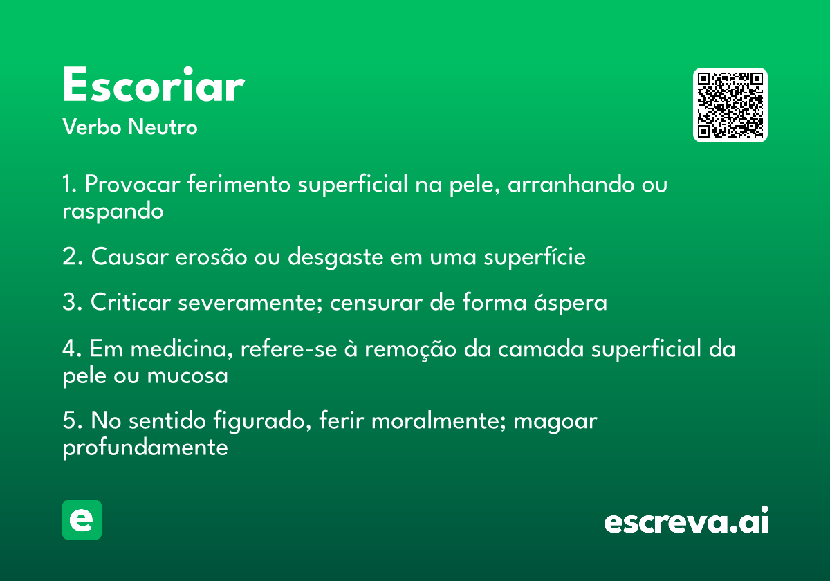 escoriar