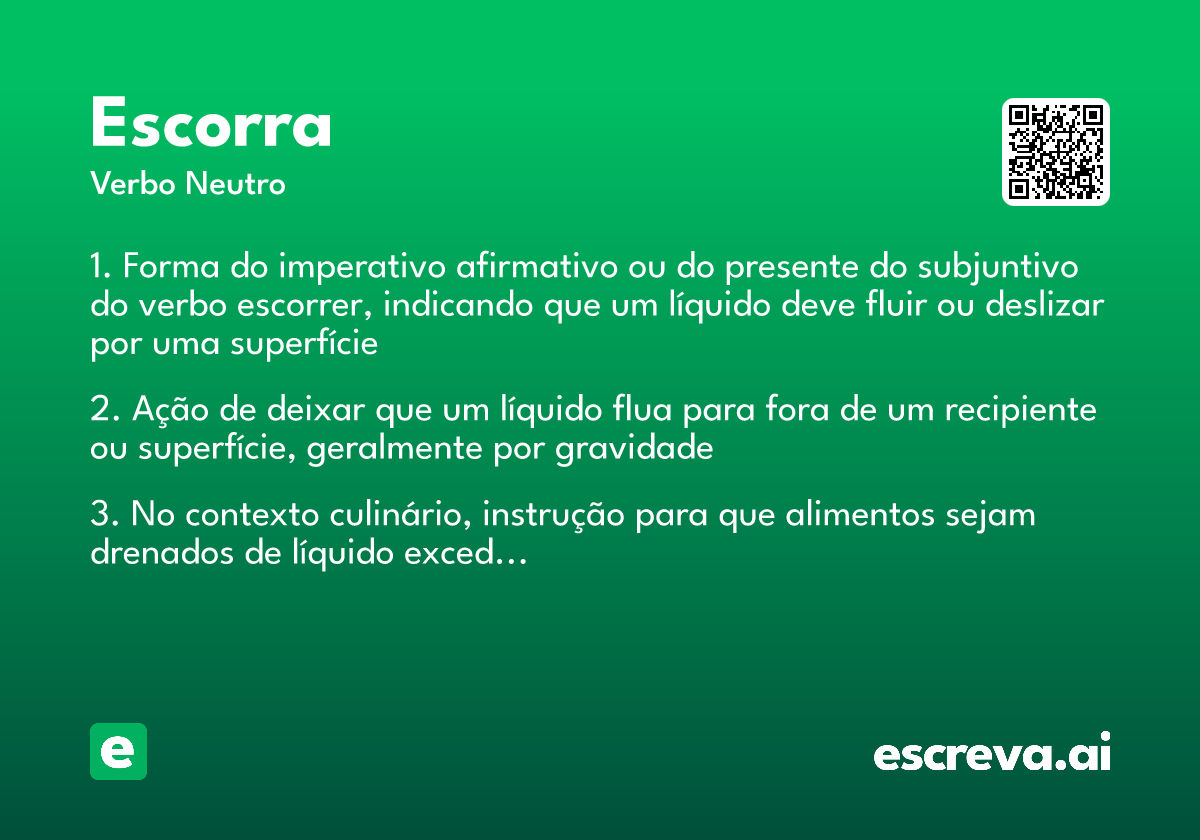 escorra