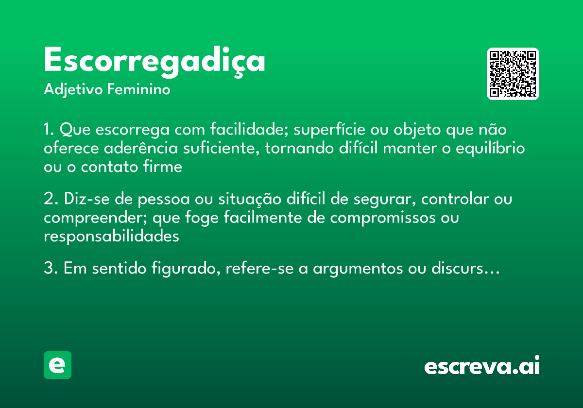 escorregadiça