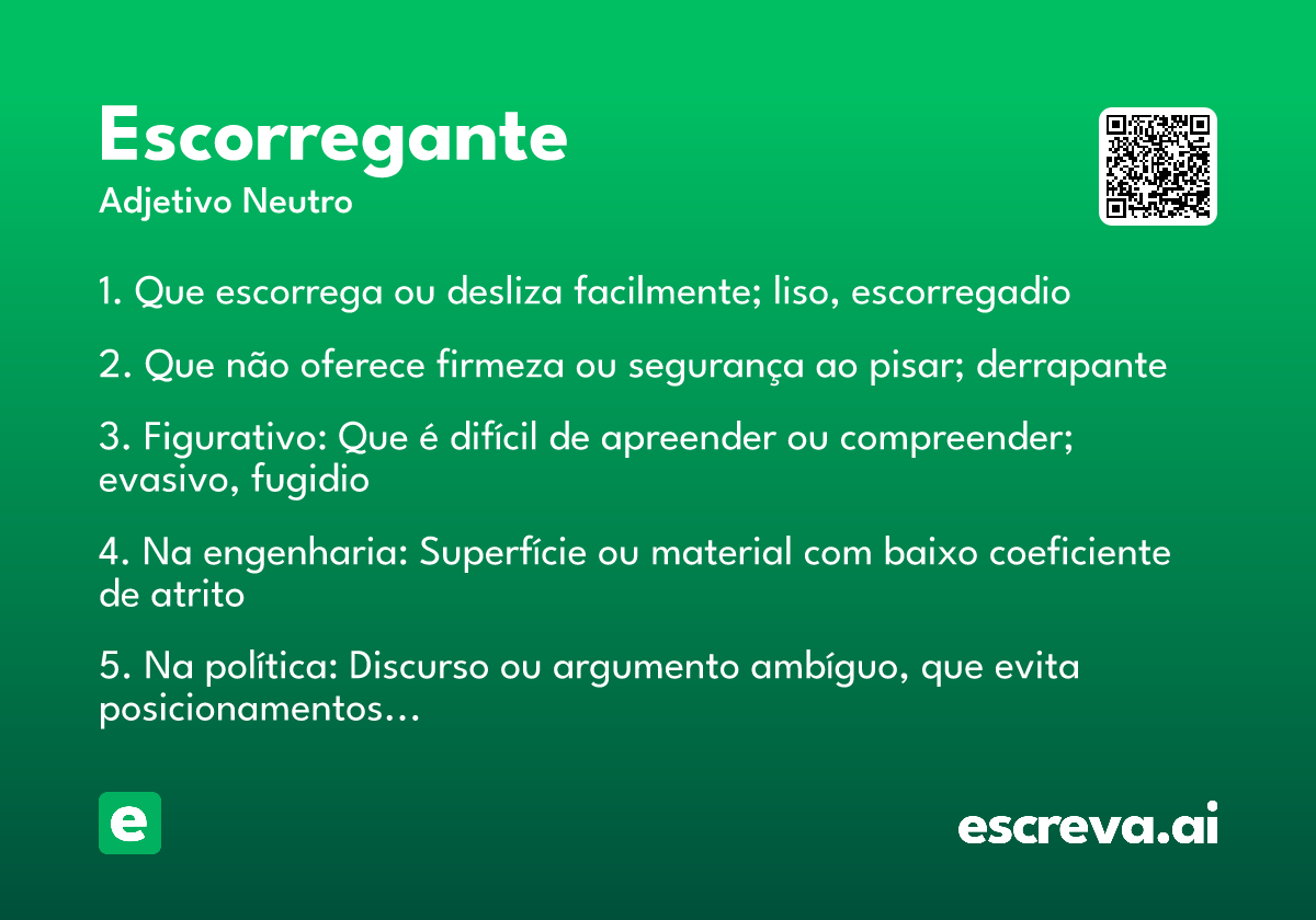 escorregante