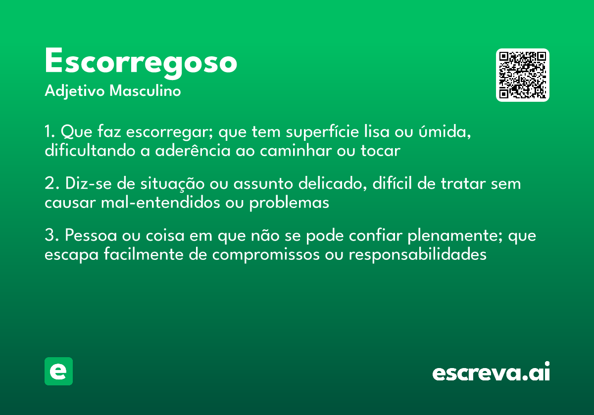 escorregoso