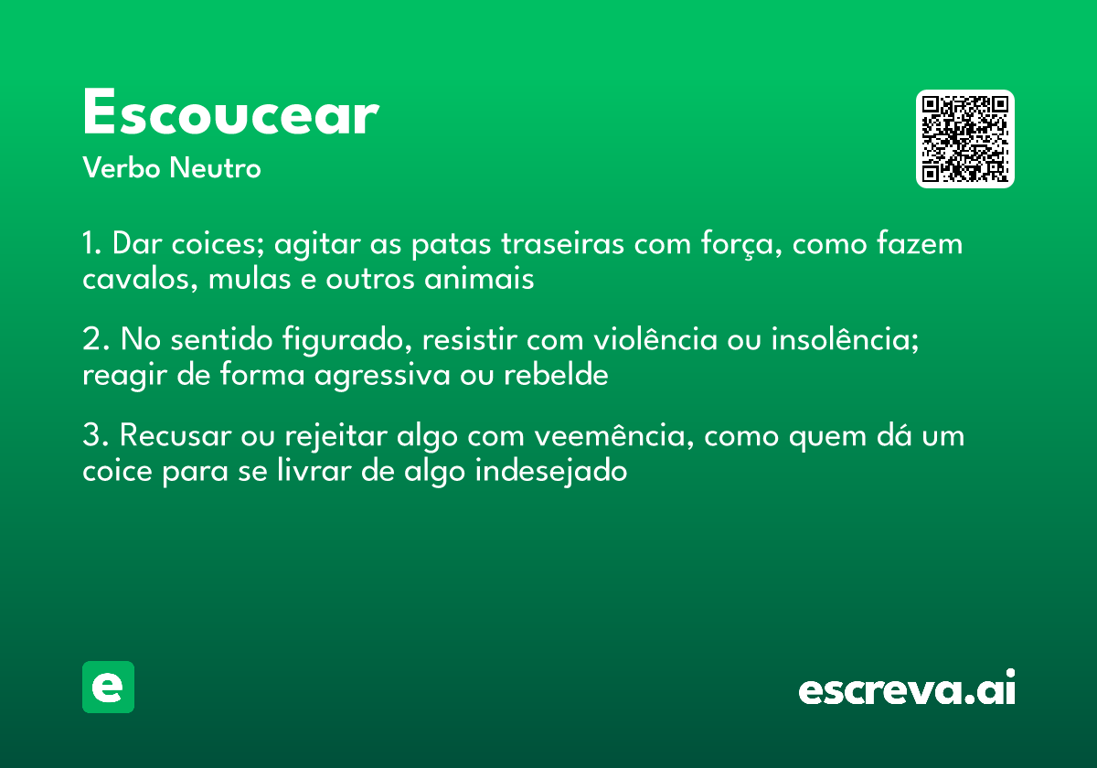 escoucear