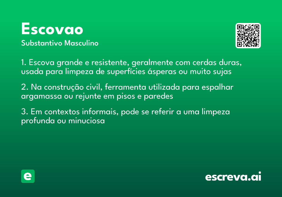 escovao