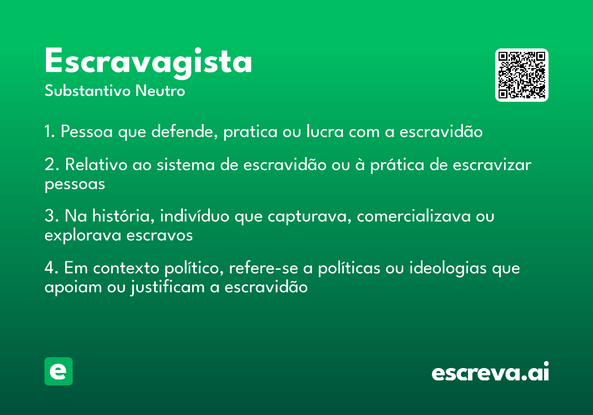 escravagista