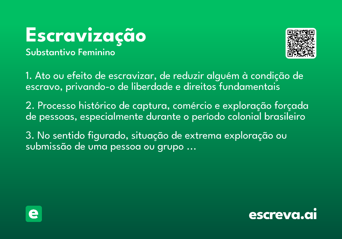 escravização