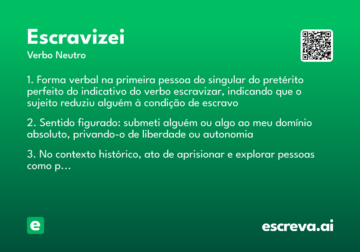 escravizei
