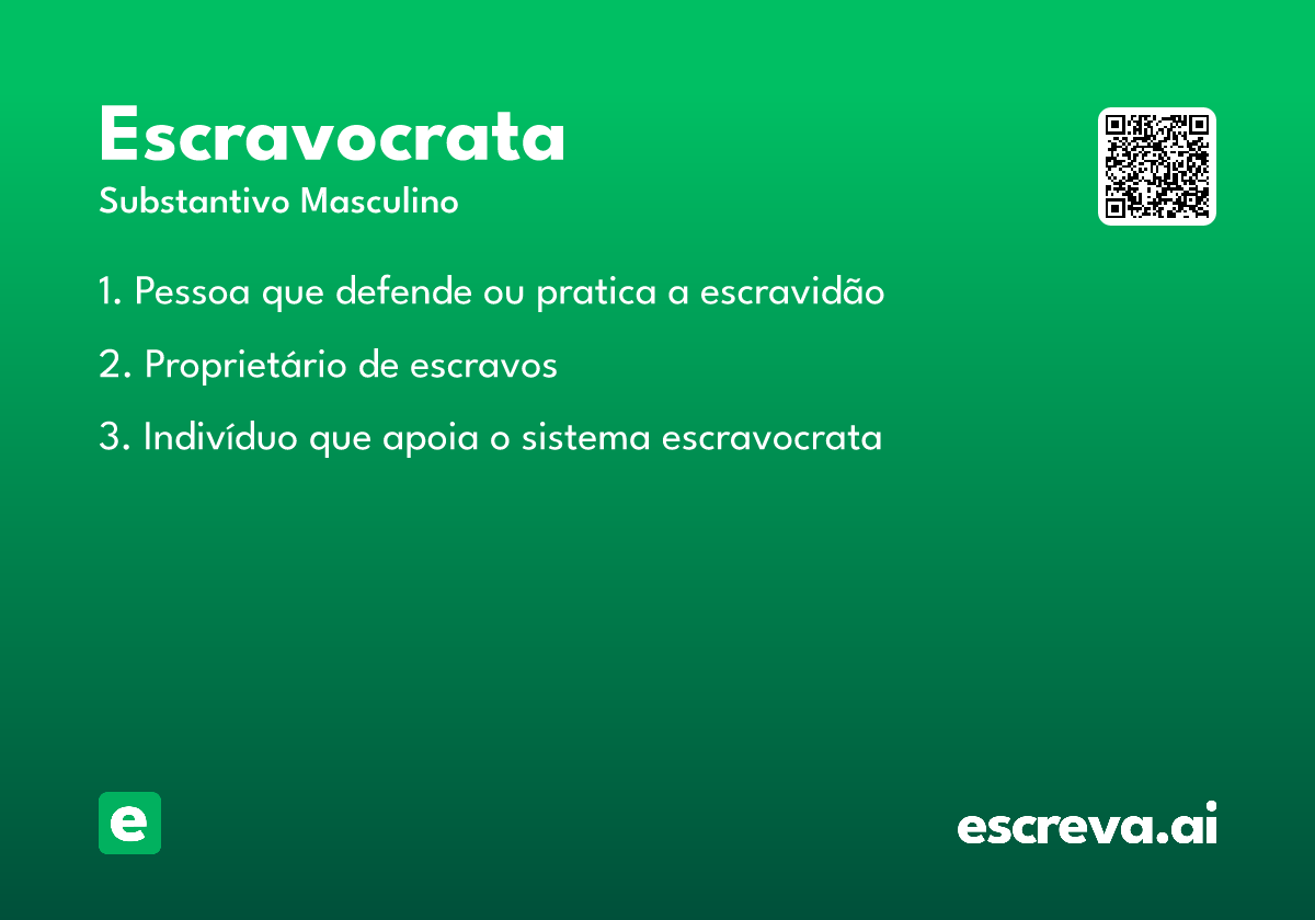 escravocrata