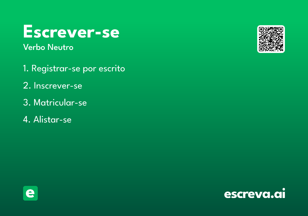 escrever-se