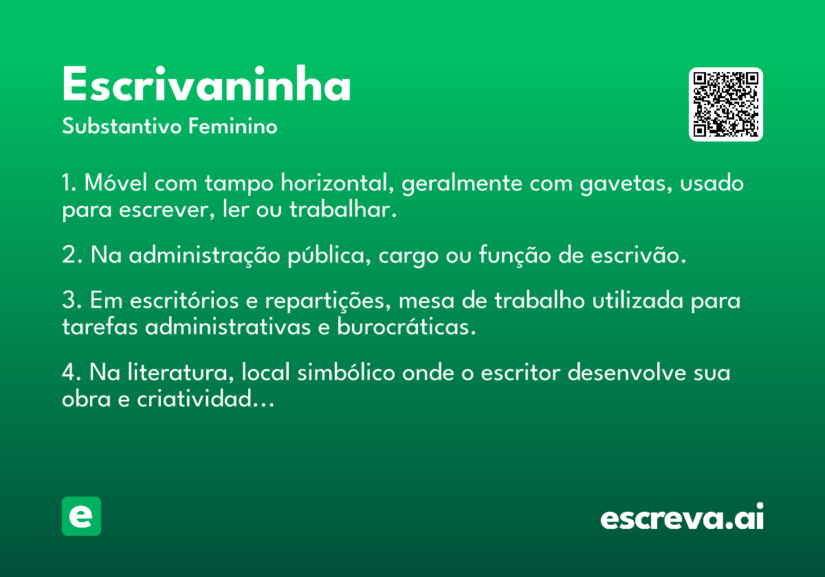 escrivaninha
