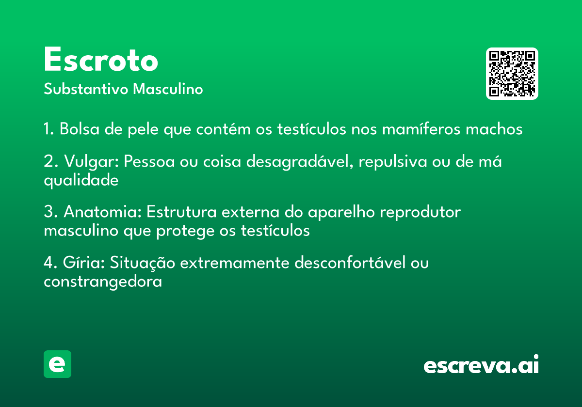 escroto