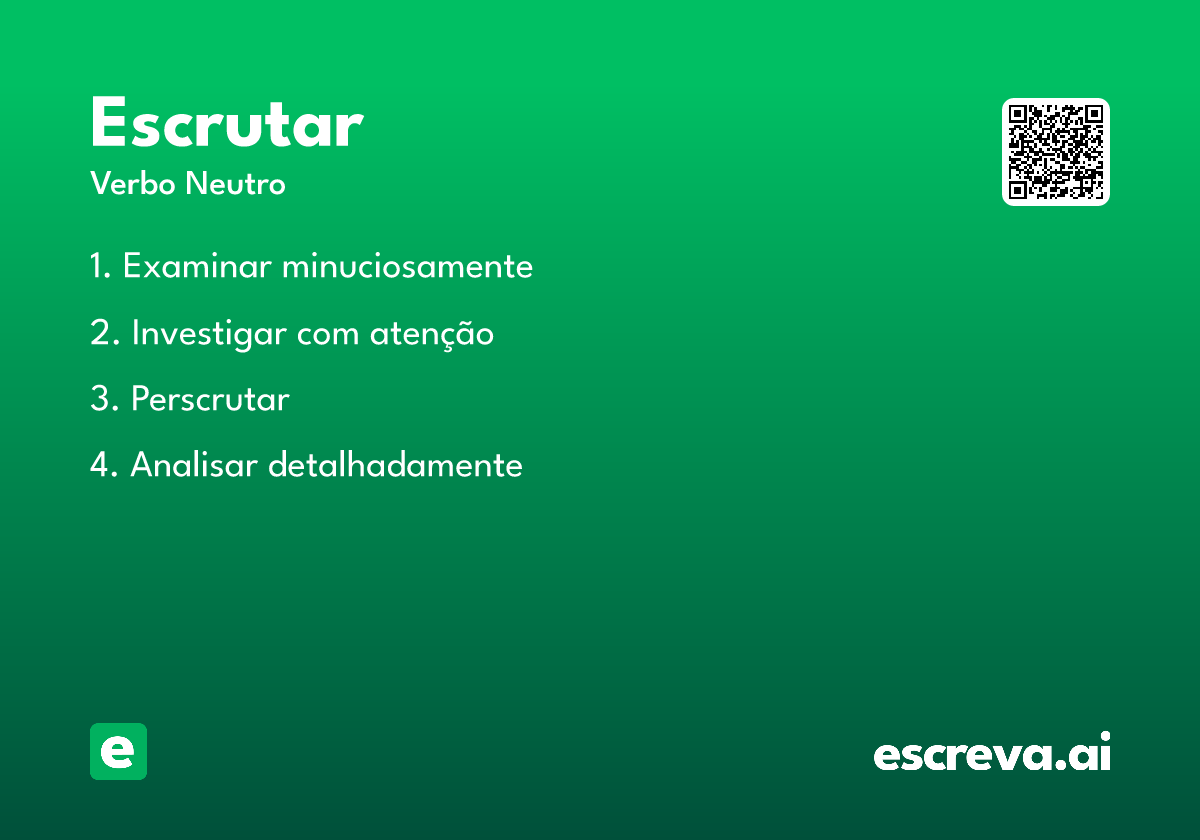 escrutar