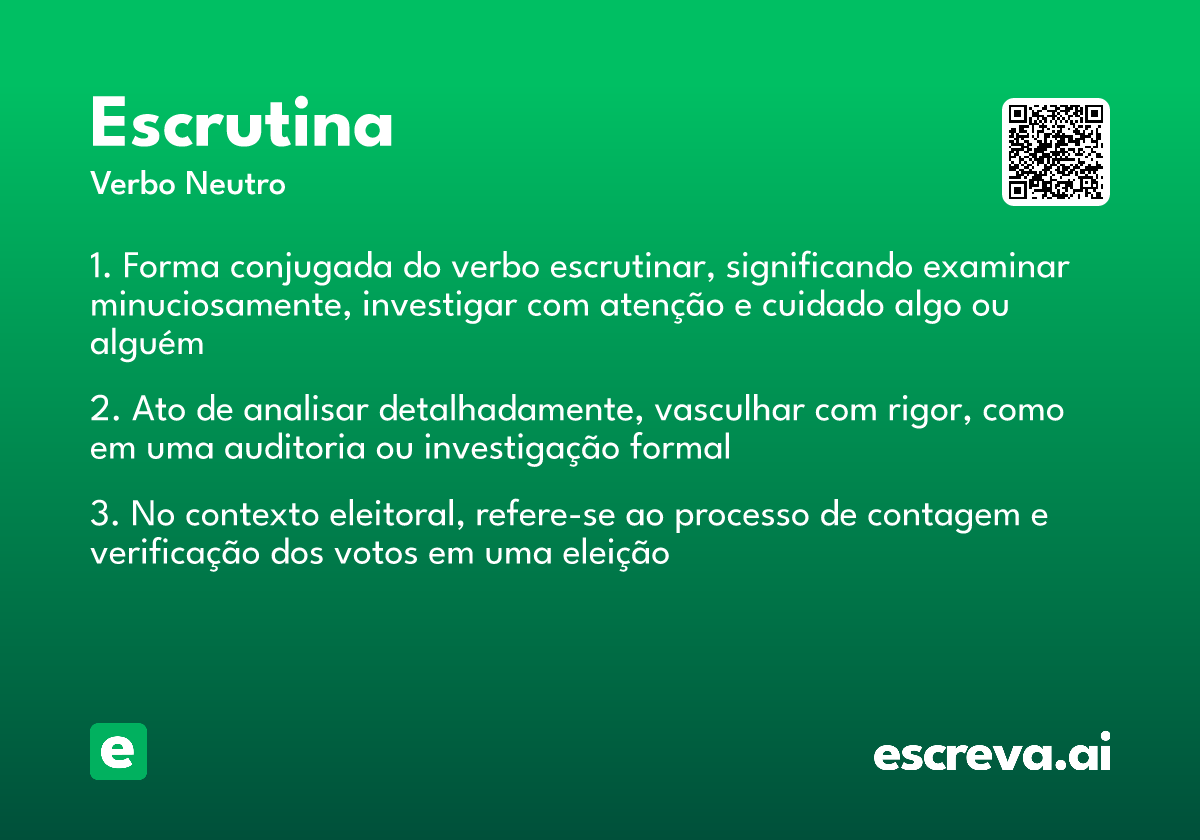 escrutina