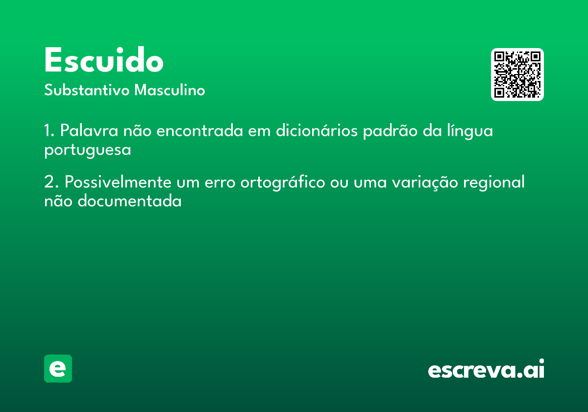 escuido