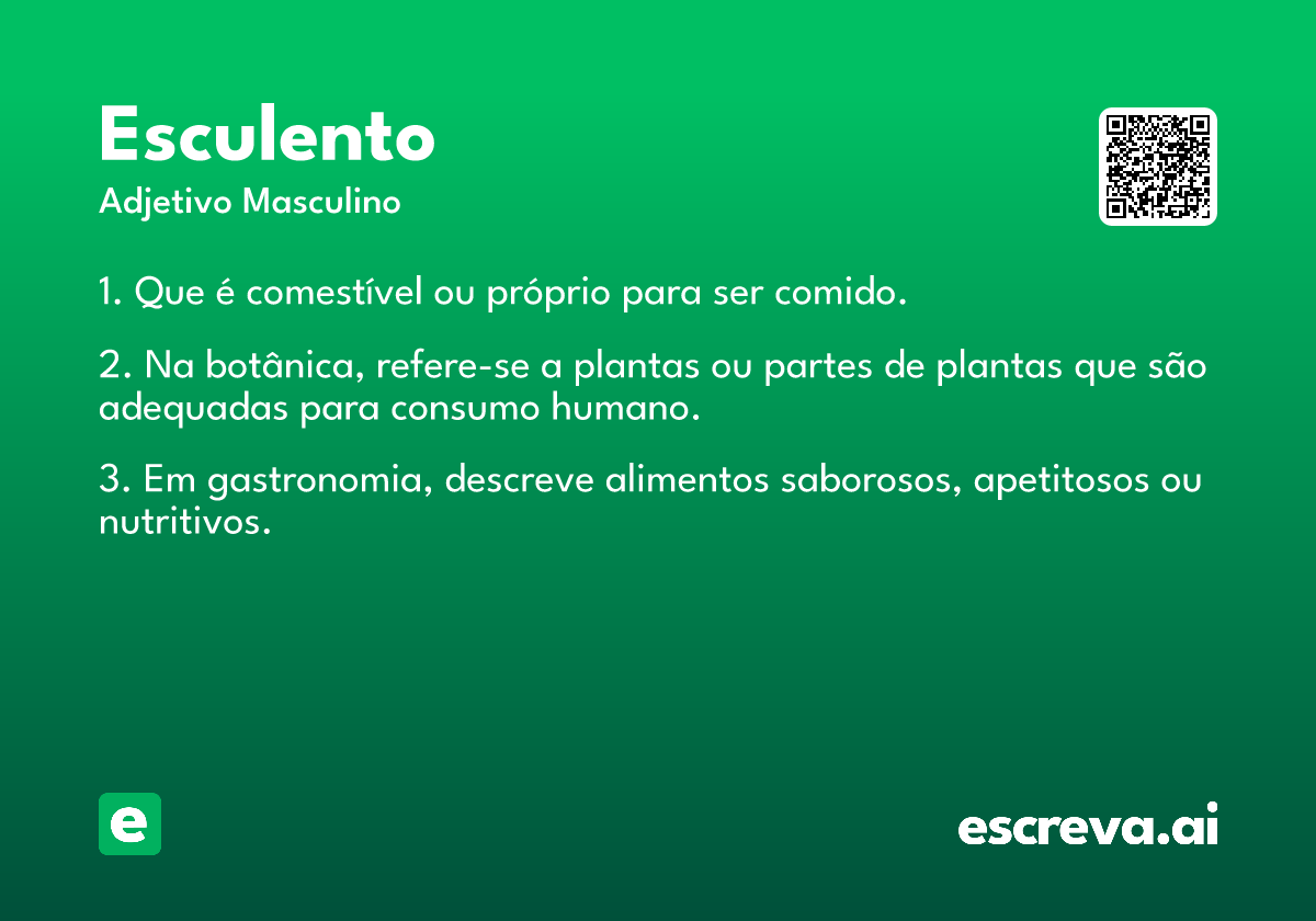 esculento