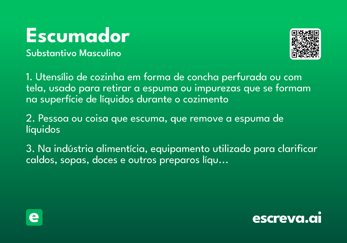 escumador