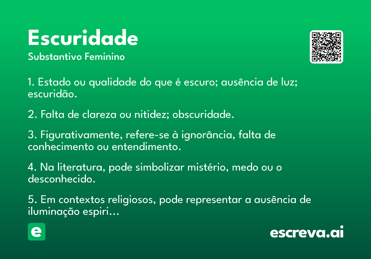 escuridade