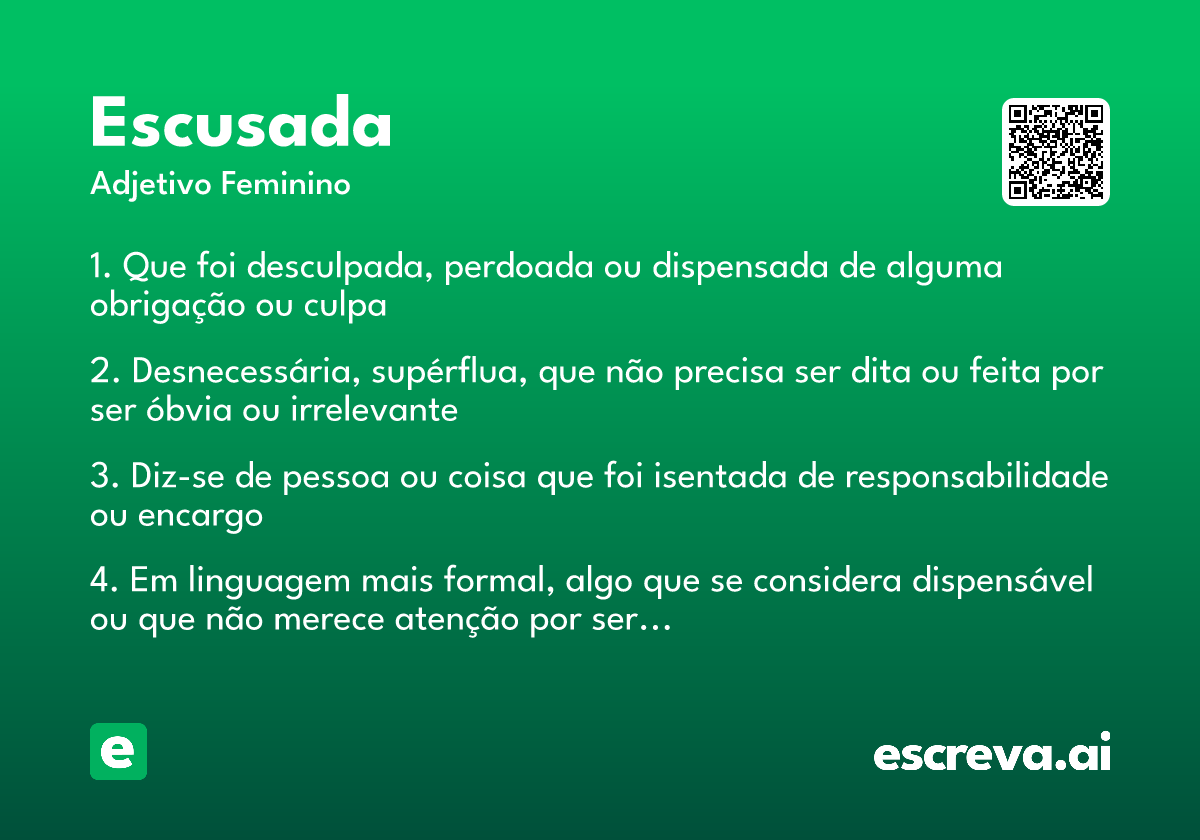 escusada