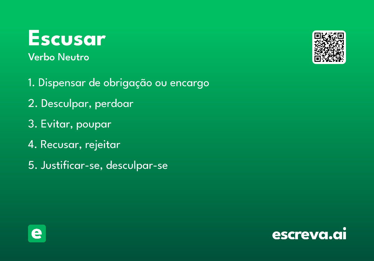 escusar