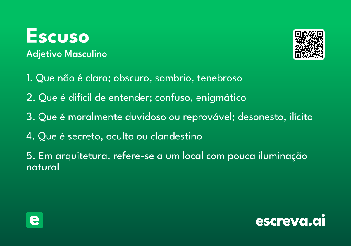 escuso