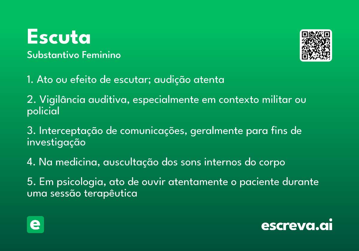 escuta